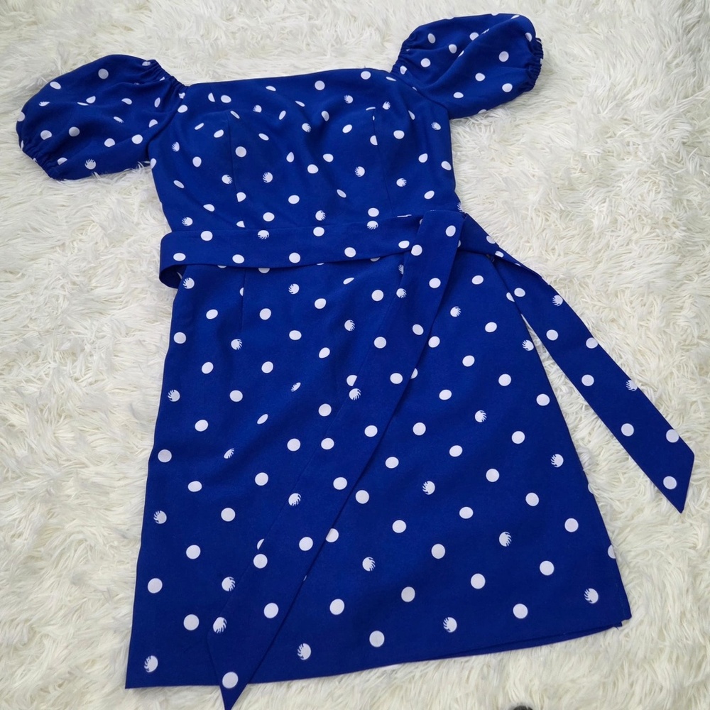 Lilly Pulitzer Jada Polka Dot Off -the- Shoulder Romper